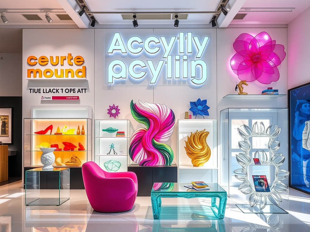 Unleash Your Creativity with Point to Point UAE: The Versatility of Acrylic in Modern Design